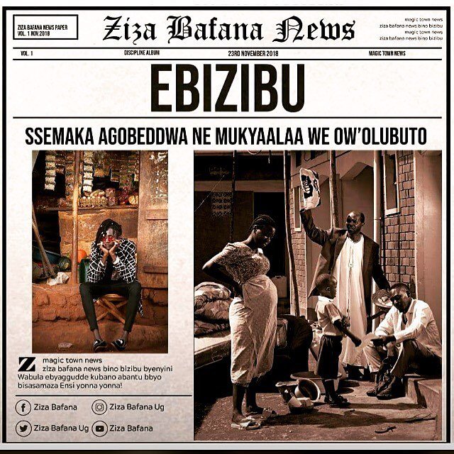 Ziza Bafana Releases New Video, Ebizibu