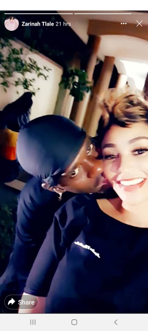 PICTURES! Socialite Zari Smooches Grenade, Bombs About to Blast ...