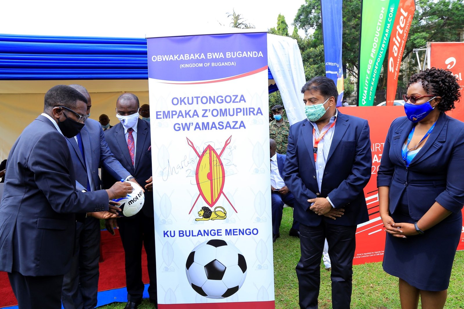 Airtel Uganda, Buganda Kingdom Launch 2020 Masaza Cup Tournament