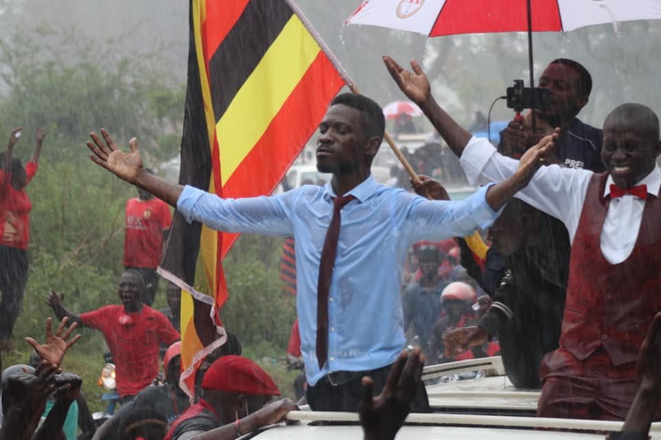 PHOTOS: Bobi Wine Pulls Mammoth Crowds In Pakwach, Nebbi & Arua