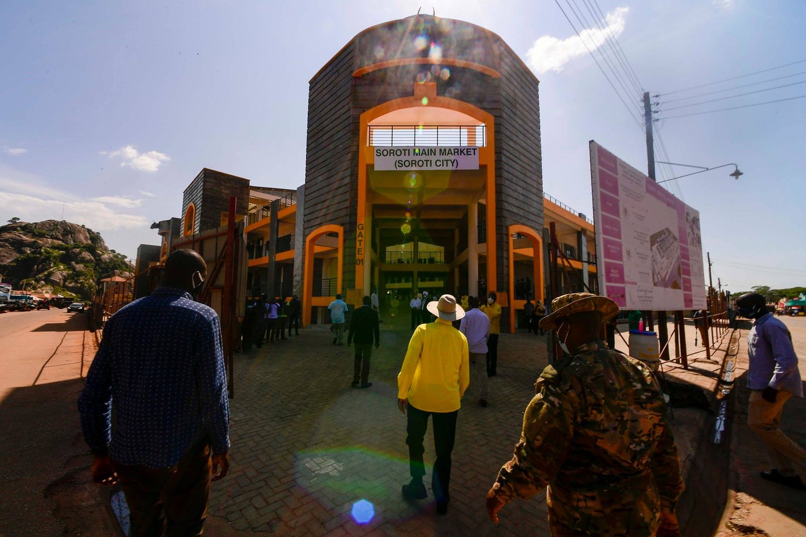 Museveni Commissions Shs23.4billion Soroti Market
