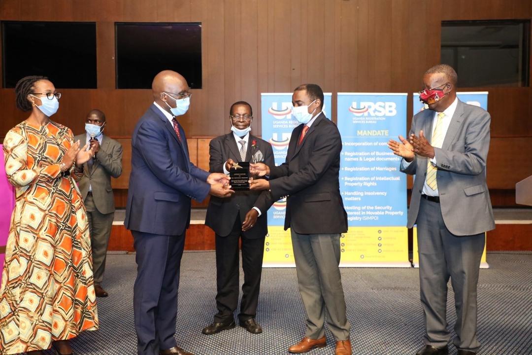 Leaders Laud former Registrar General Bemanya Twebaze For Transforming URSB