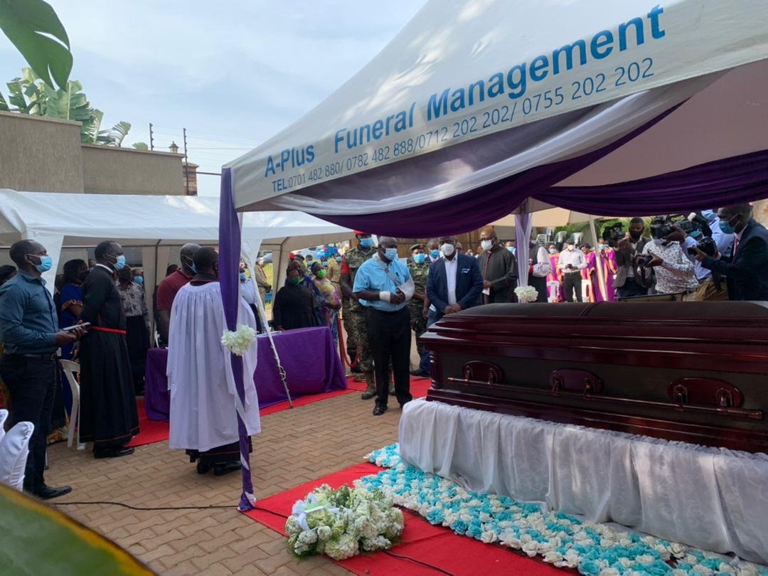 Gen Katumba Leaves Hospital To Attend Daughter’s Funeral, Pays Tribute To Boda boda Rider