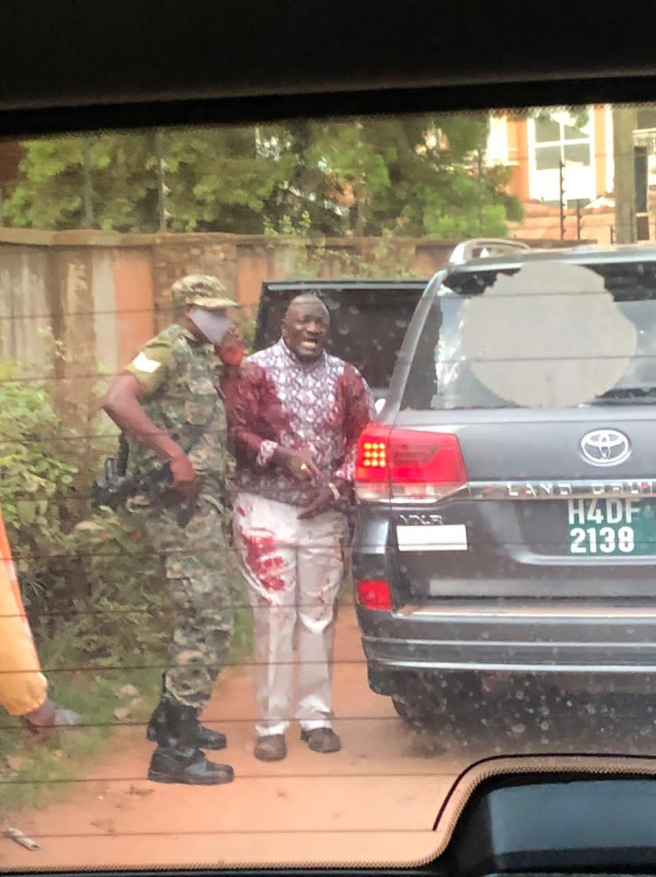 BREAKING: EX CDF Gen Katumba Wamala Shot