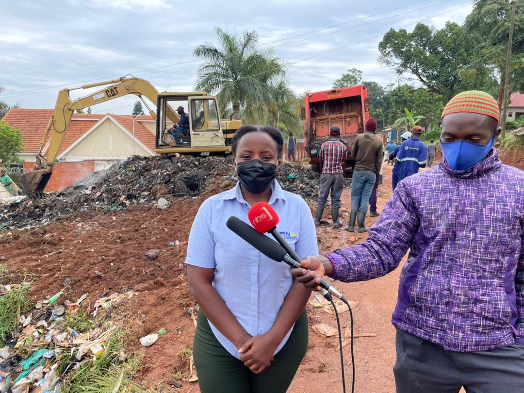 NMS Cleans Lunyo Garbage Dumping Site