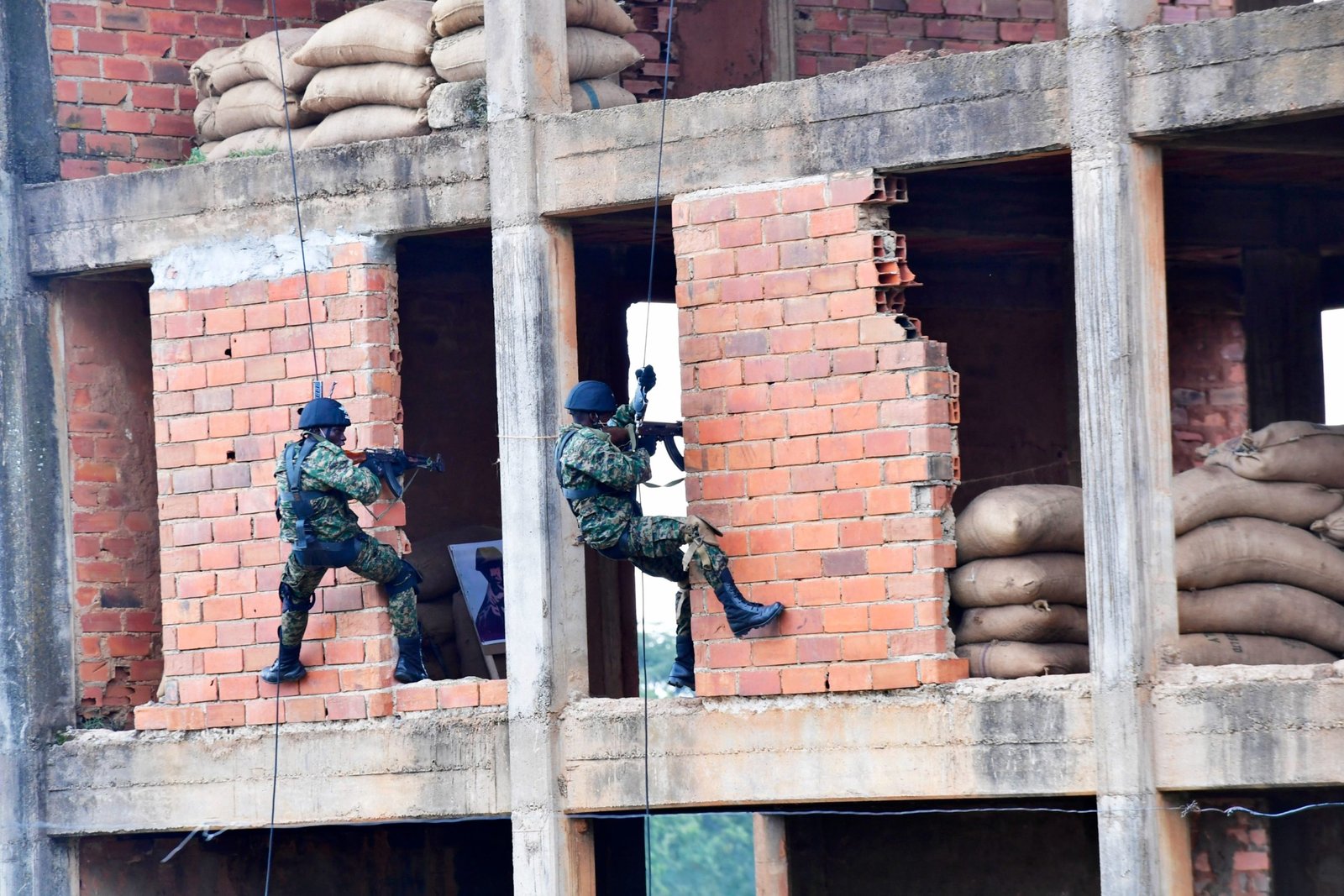 PHOTOS: Museveni Warns Against ‘Cowboyism’ As He Passes Out UPDF Counter Terrorism Commandos