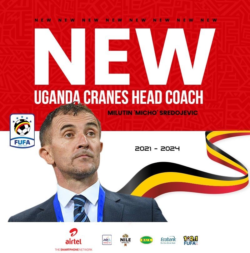 Micho Reappointed Uganda Cranes Coach