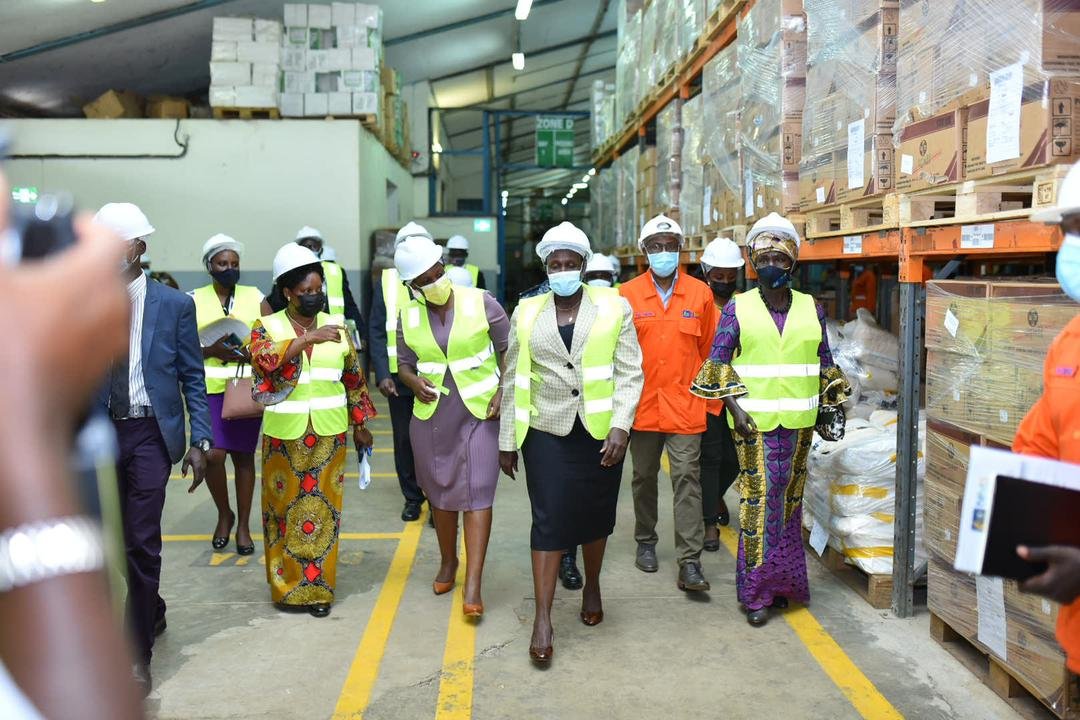 VP Alupo Says Gov’t To Address Challenges In Delivery Of Medicines During NMS Visit