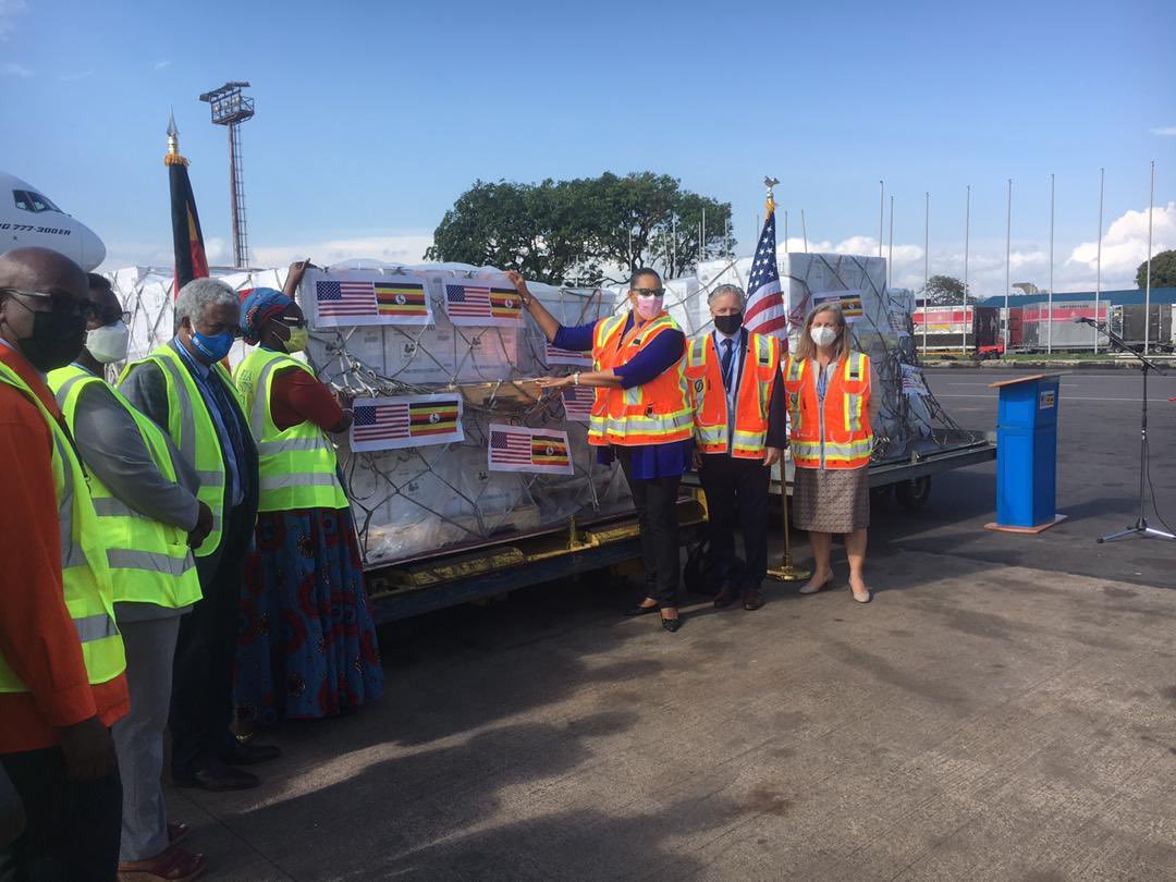 Uganda Receives 1.6millon Doses of Pfizer Vaccine