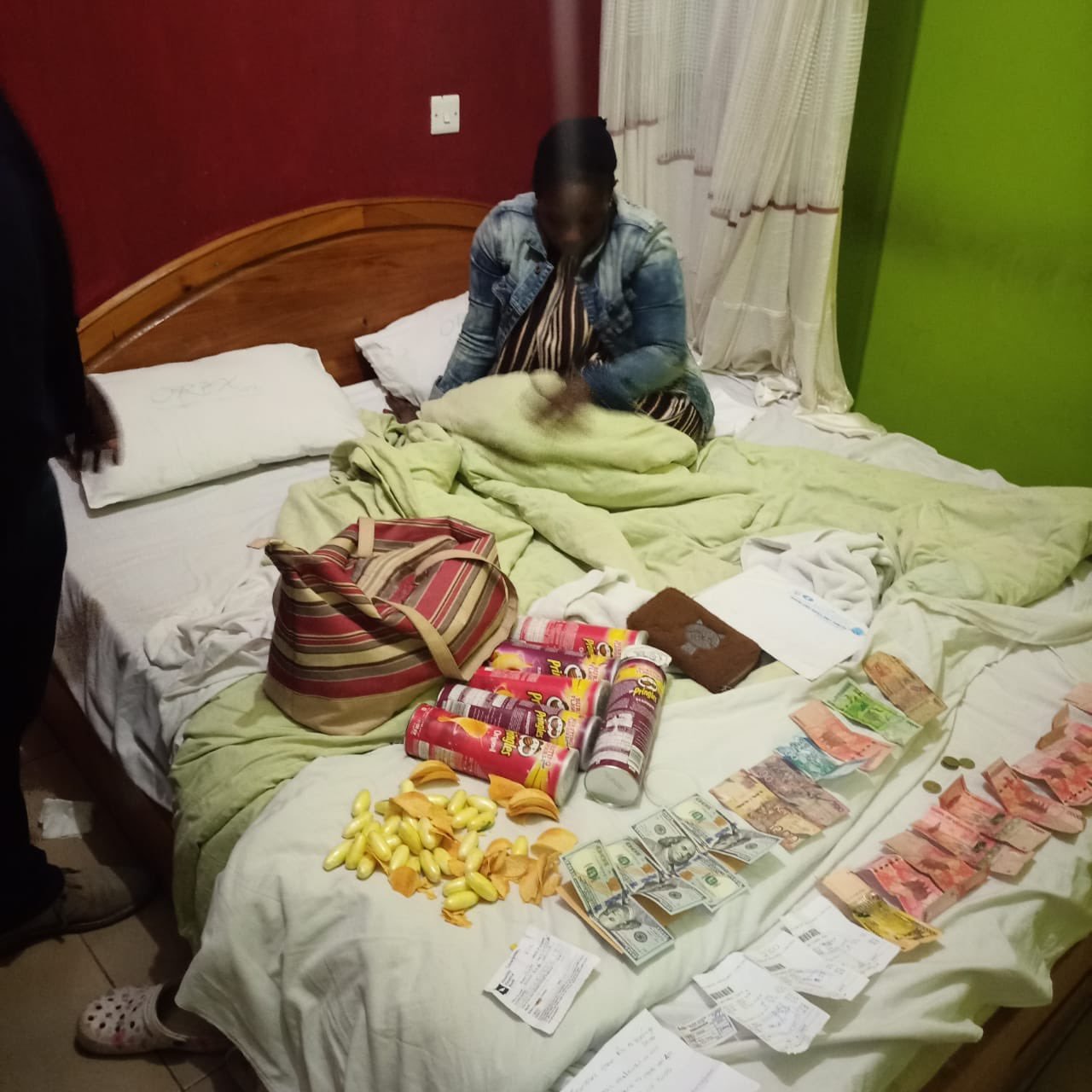 PHOTOS: Ugandan Nabbed In Kenya With Narcotics