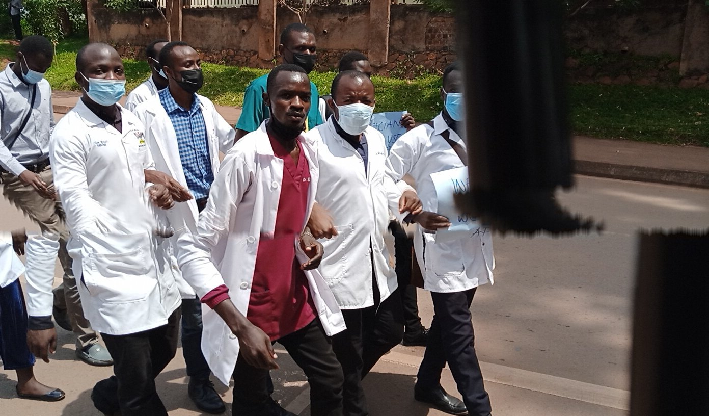 INTERNS’ SAGA: Police Arrest 27 Doctors Marching To Petition Speaker