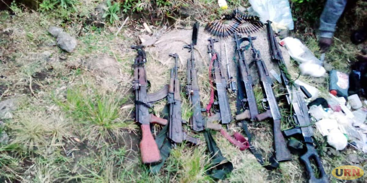 BUMPER HARVEST!! UPDF Seizes Eight ADF Guns, Three Group Members Captured
