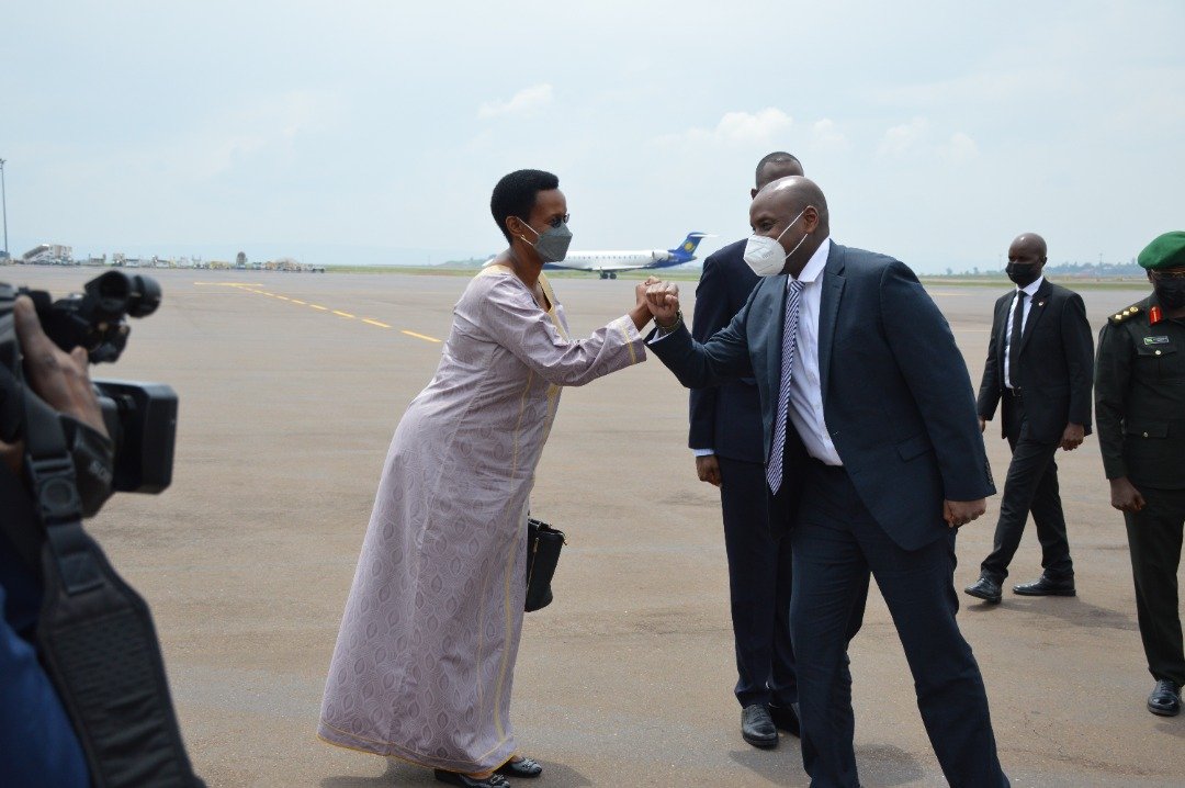 PHOTOS: Gen Muhoozi Kainerugaba In Kigali For 3Day Visit