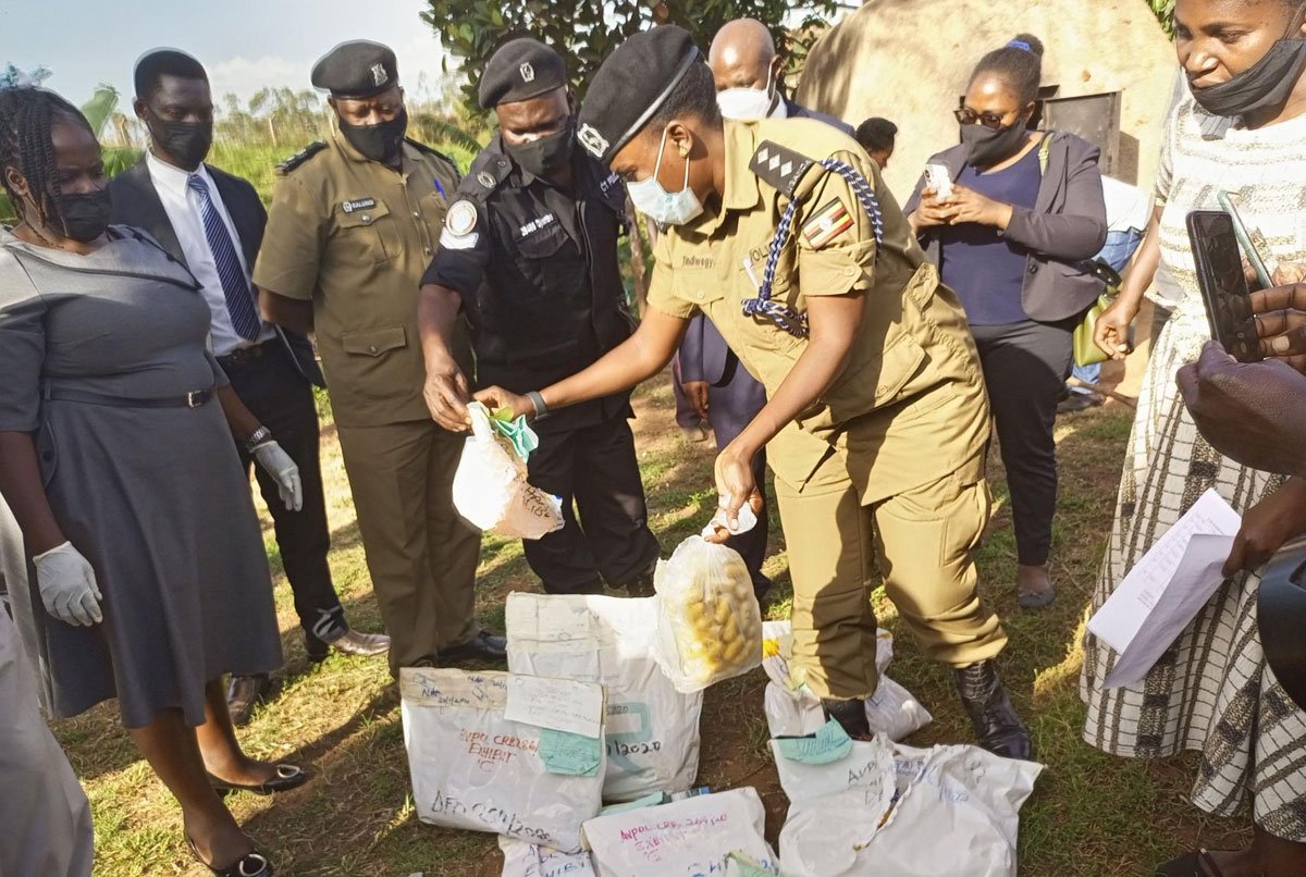 Police Destroy Narcotics worth UGX 778Million