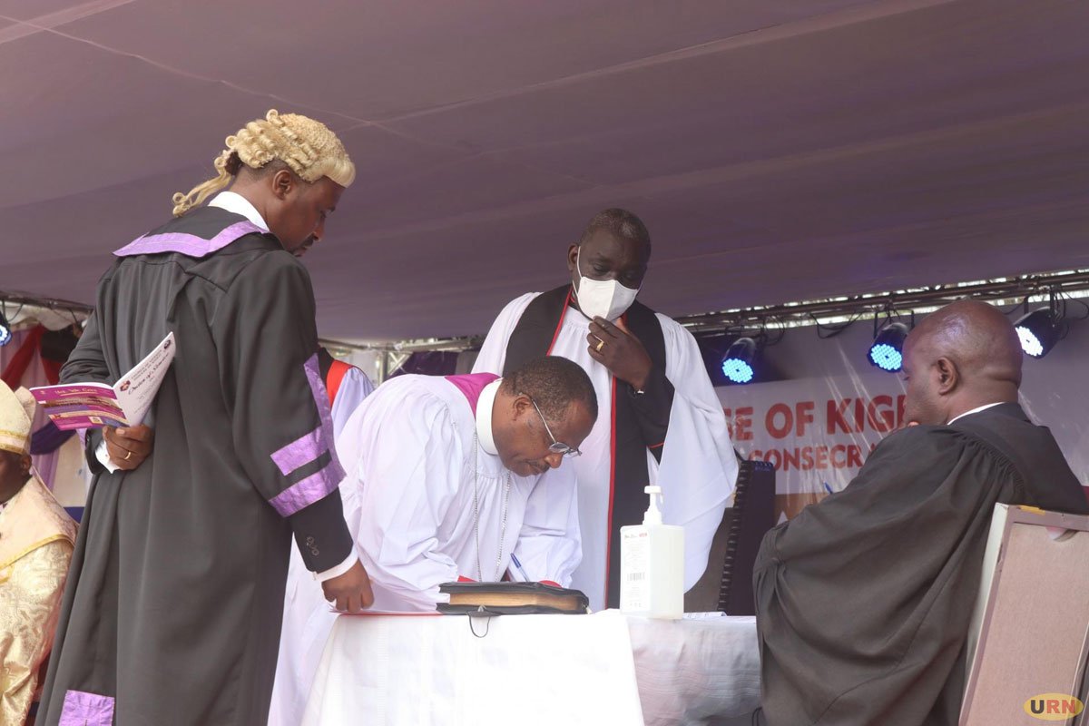 Rt. Rev. Gaddie Akanjuna Consecrated Bishop Kigezi Diocese