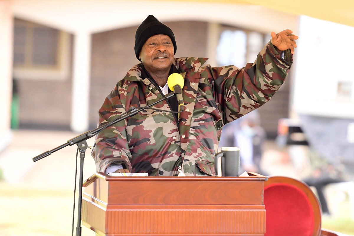 Museveni Camps In The East To Battle Cattle-rustlers In Karamoja Region