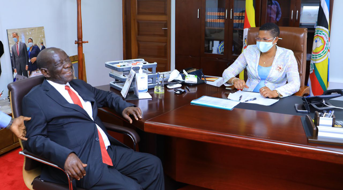 Ssekandi Praises Speaker Among For Uniting Parliament