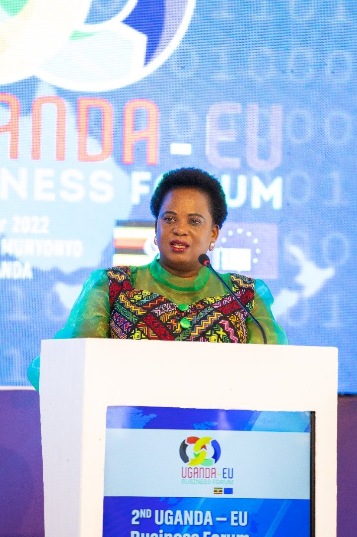 Minister Amongi Rallies Support For Women And Youth Entrepreneurs At Uganda-EU Business Forum