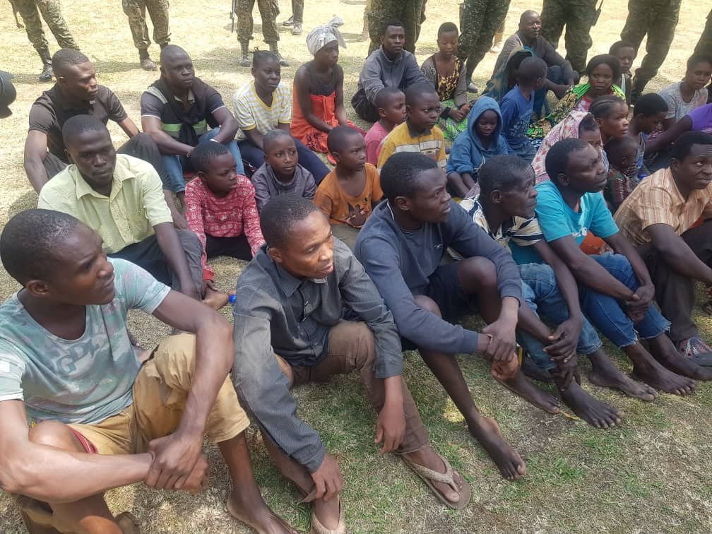 UPDF Hands Over Rescue Abductees To DR Congo Army
