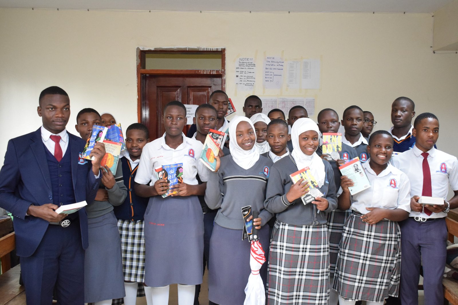 UBA Gifts Fort Portal SS With 500 Literature Books In Read ‘Africa Drive’