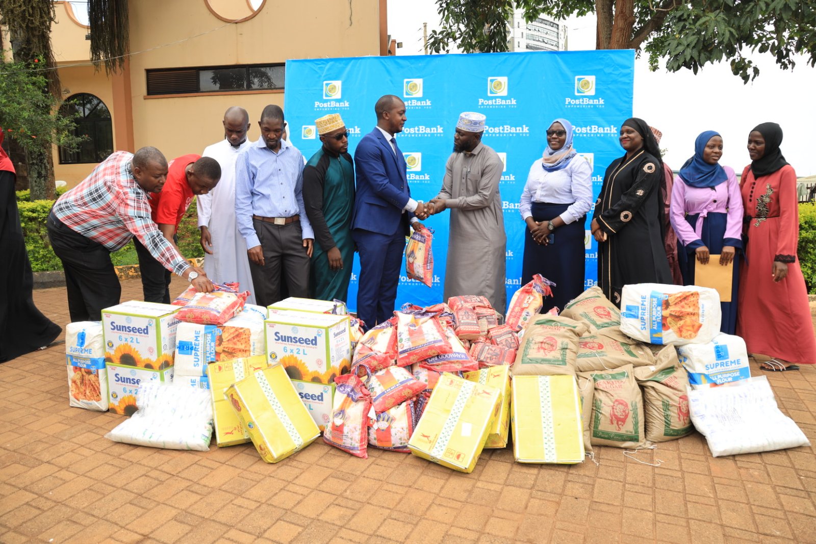 PostBank Gives Food Items to Public University Mosques as Ramadan Nears End