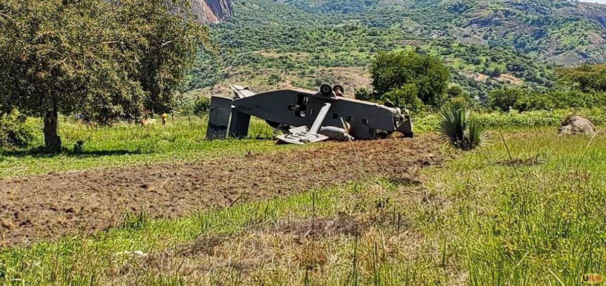 UPDF Plane Crashes In Agago District