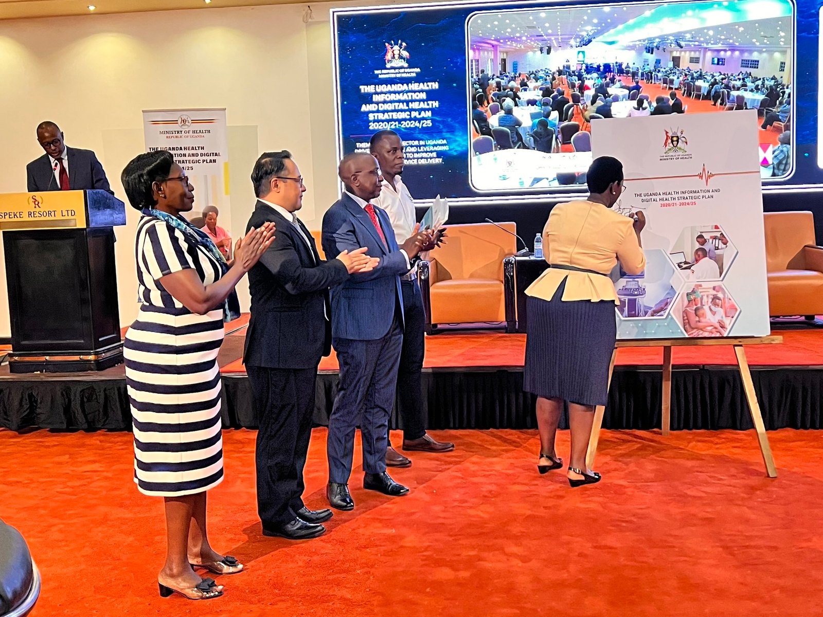 MOH PS Dr. Atwine Launches Health Info & Digital Health Strategic Plan