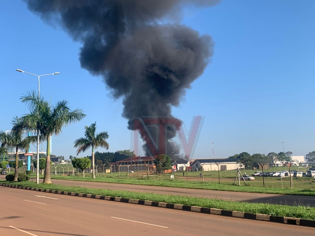 Mosquito Nets Worth Billions Destroyed In Entebbe Airport Fire