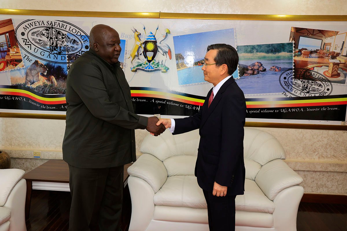 Ambassador-Designate Of Japan Presents Copies Of His Letters Of Credence To The Minister Of State For International Affairs