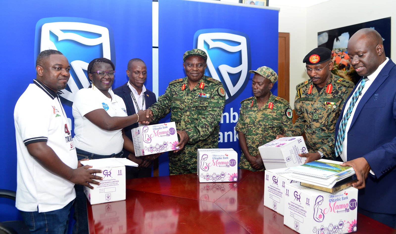 Stanbic Bank Donates Medical Equipment To UPDF Ahead Of Tarehe Sita Celebrations