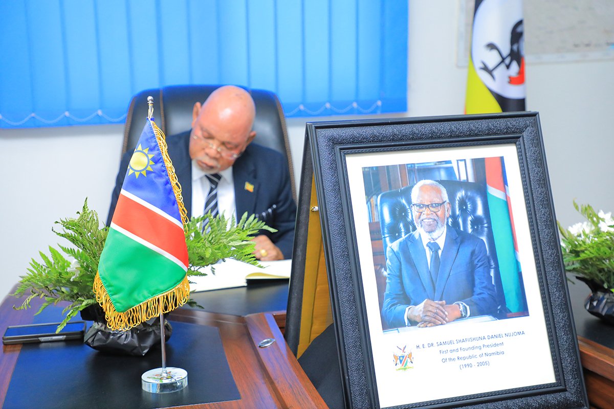 Uganda’s Foreign Minister Pays Tribute to Namibia’s Late President Sam Nujoma
