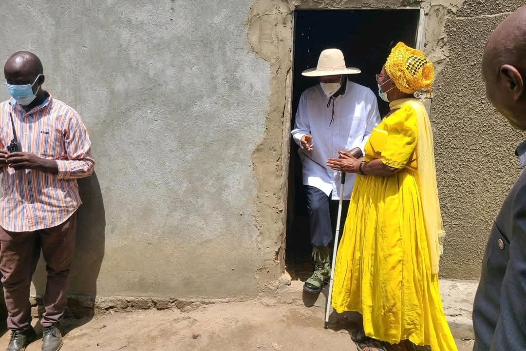 Museveni Lauds Visually Impaired Farmer for Rising Out of Poverty Through PDM