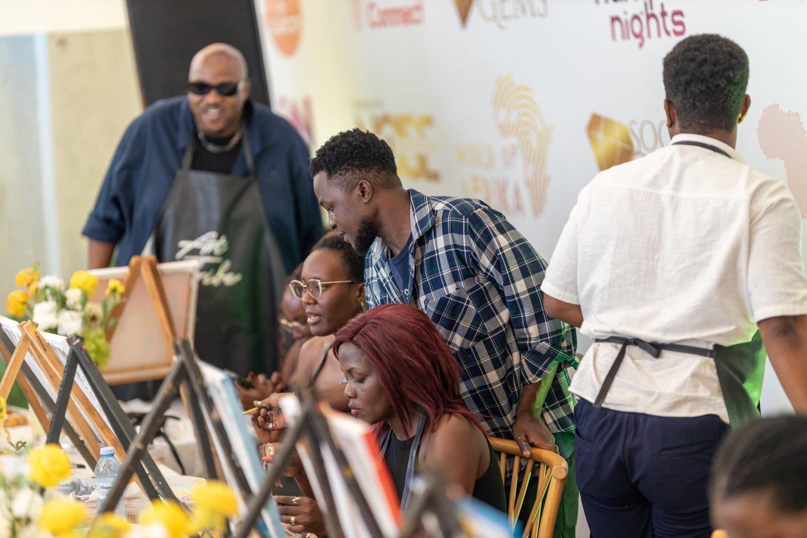Social Gems Hosts Inaugural ‘Gem Connect’ With Paint & Sip Experience