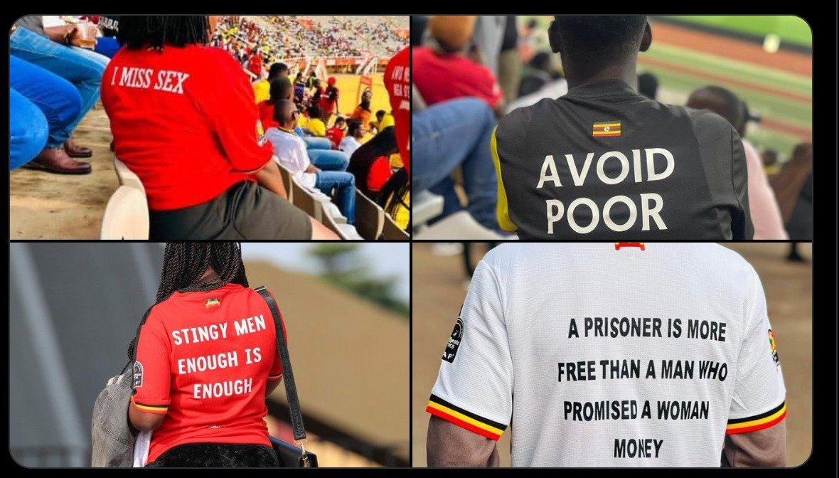 PICTURES! Some of the Offensive Inscriptions on Jerseys Banned by Officials Ahead of CHAN Quarterfinals at Namboole
