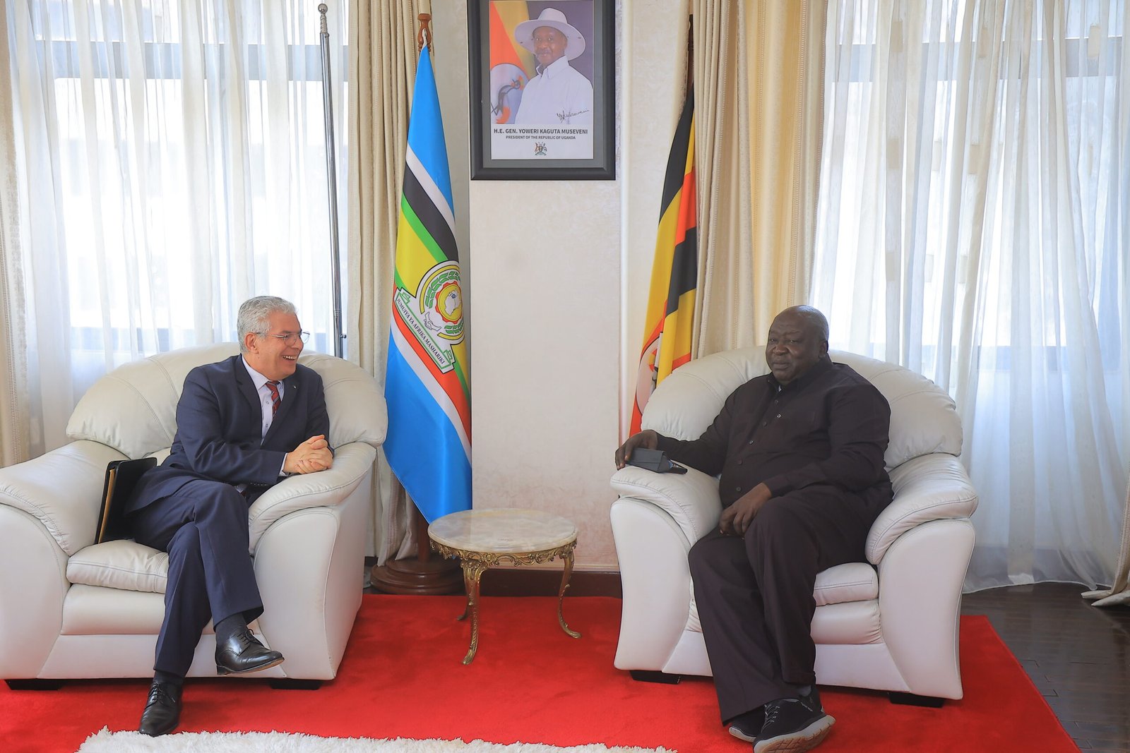 Minister Oryem Meets Algerian Ambassador, Commends Growing Exports to Algeria