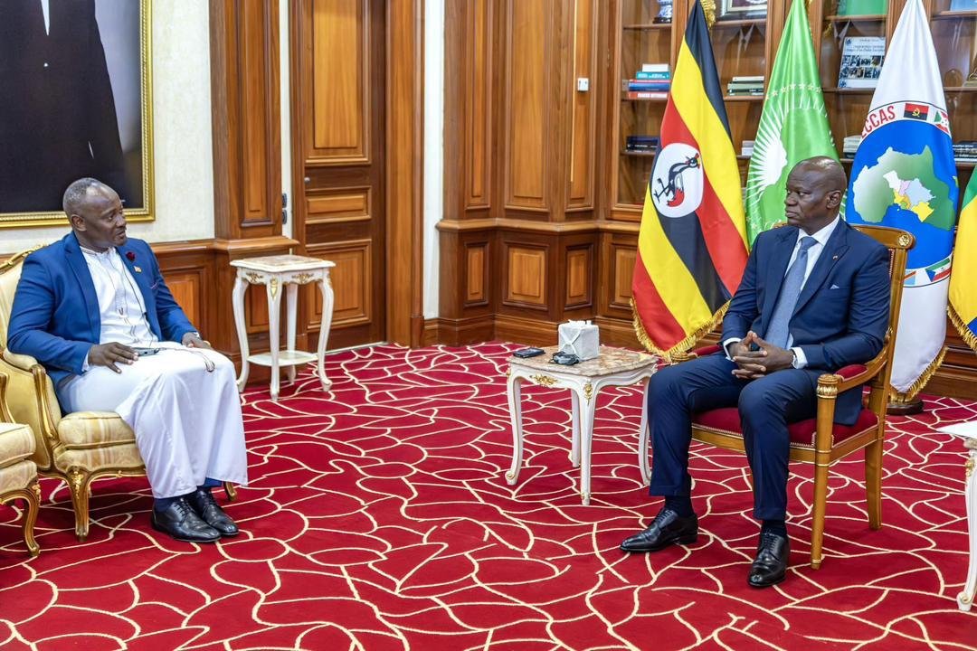 Ambassador Farid Kaliisa Presents Credentials to President Oligui Nguema in Libreville