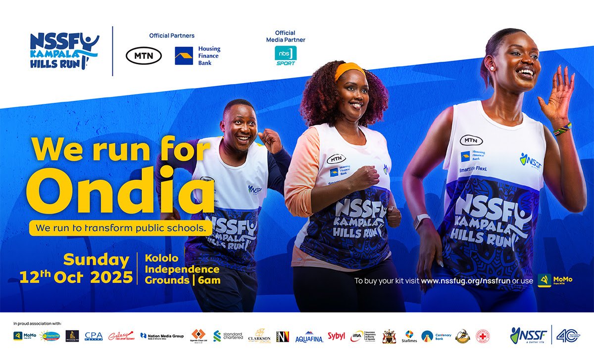 NSSF Kampala Hills Run Returns to Transform Classrooms And Futures
