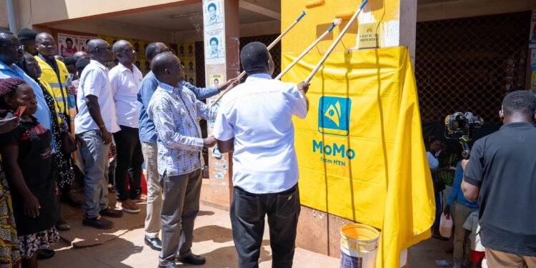 MTN MoMo Receives Handover of Lira Main Market, Joins City Leaders in Market Cleaning And Beautification