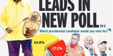 New Poll Projects Museveni Landslide, Exposes Bobi Wine’s Struggles Despite Crowded Rallies