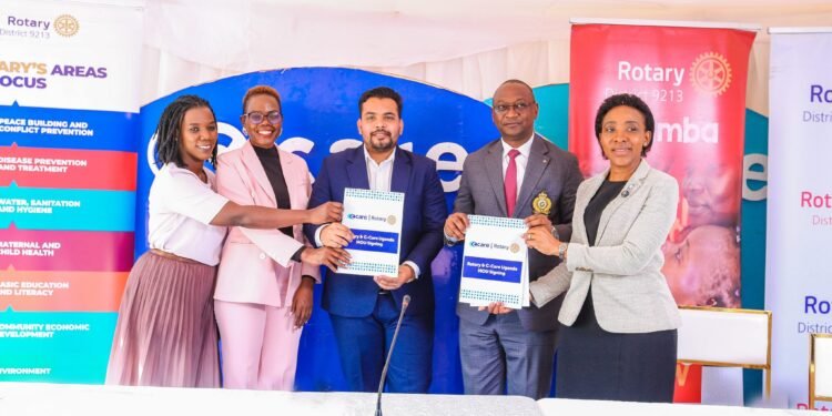 C-Care Uganda And Rotary Renew Partnership to Deliver 100 Health Outreaches Nationwide