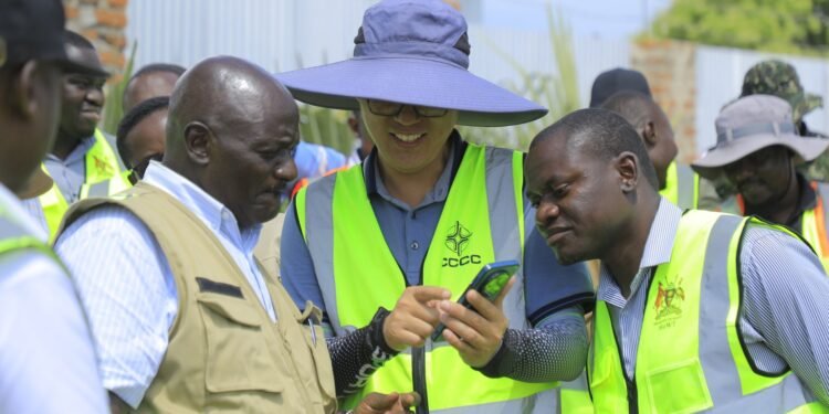 Gen. Katumba Wamala Begins West Nile Road Infrastructure Inspection Tour