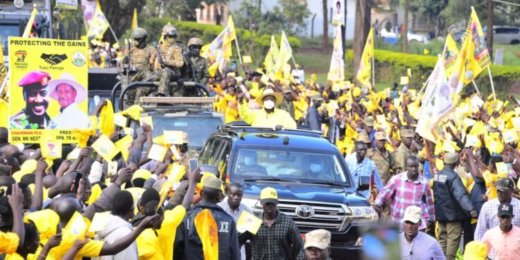 Museveni Urges Mityana Voters to Back NRM Leaders to Fast-Track Development