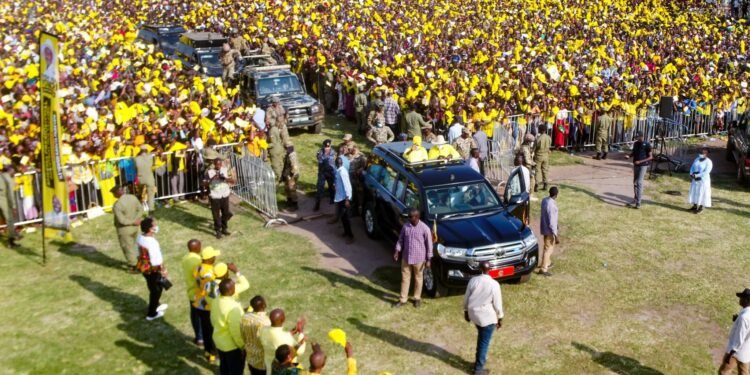 Museveni, First Lady Rally Bushenyi, Urge Protection of Peace And Strong NRM Mandate