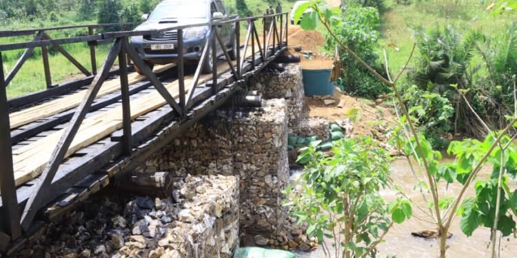 UPDF Builds New Bridge to Boost Trade And Access in Kanungu