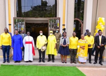 Museveni Commissions New St. John’s Church in Entebbe, Hails Faith, Unity, and Sacrifice