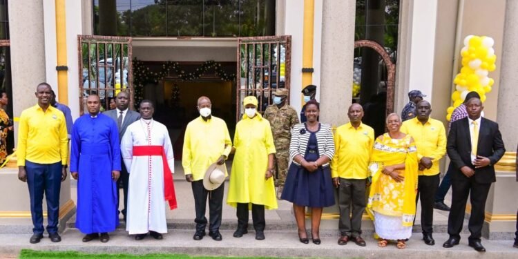 Museveni Commissions New St. John’s Church in Entebbe, Hails Faith, Unity, and Sacrifice
