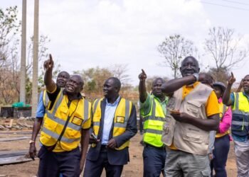 Ecweru Inspects UGX 430 Billion Koboko–Yumbe–Moyo Road Project, Works at 30%