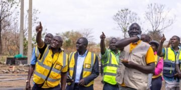 Ecweru Inspects UGX 430 Billion Koboko–Yumbe–Moyo Road Project, Works at 30%