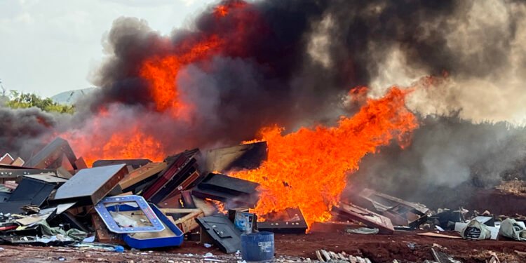 Government Destroys 409 Illegal Gaming Machines in Nationwide Enforcement Drive