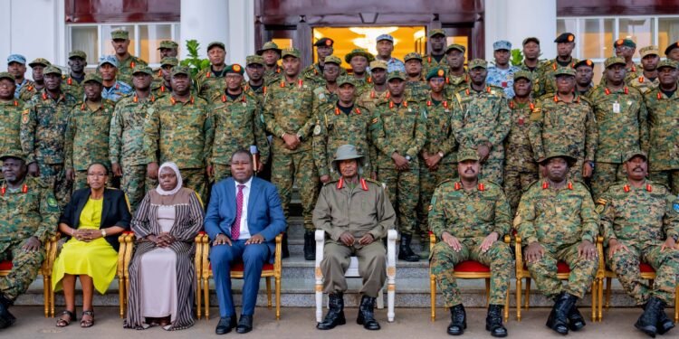Museveni Meets UPDF High Command, Pledges Stronger Defence Capacity